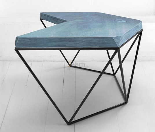 Кабинет руководителя Стол рабочий ГЕКСАГОН МЕТАЛЛ