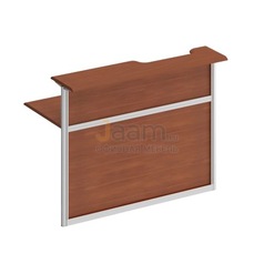 Стойка ресепшн Стойка прямая 1400 с вырезом левый (без опор) ФС 08081