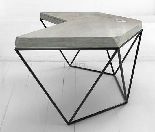 Кабинет руководителя Стол рабочий ГЕКСАГОН МЕТАЛЛ