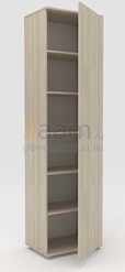 Мебель для персонала Офисный шкаф для документов высокий узкий P-561
