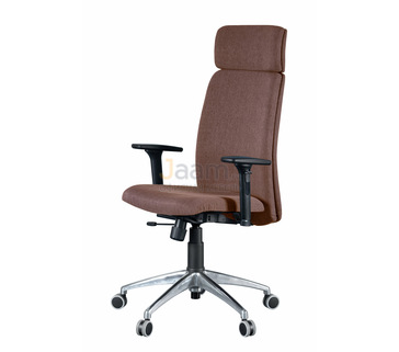 Кресло для руководителя Фокус/П Ткань кат.1/база алюминий