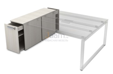 Мебель для персонала Офисная тумба с выкатной секцией 9ТП.012.2