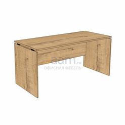 Мебель для персонала Стол письменный С160 PRO BLACK