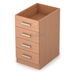 Мебель для персонала Офисная тумба без топа с замком 2ТЗ.002