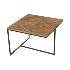 Журнальный столик из дерева Эклектик Квадро