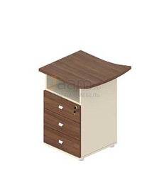 Мебель для персонала Тумба приставная с топом правая G-27,G-65 R