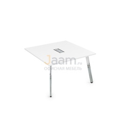 Мебель для персонала Конечный модуль стола для переговоров БЕНЧ-системы металл глянец 10СПК.128